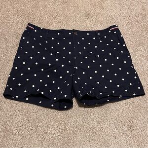 Tommy Hilfiger Navy Polka Dot Women's Shorts